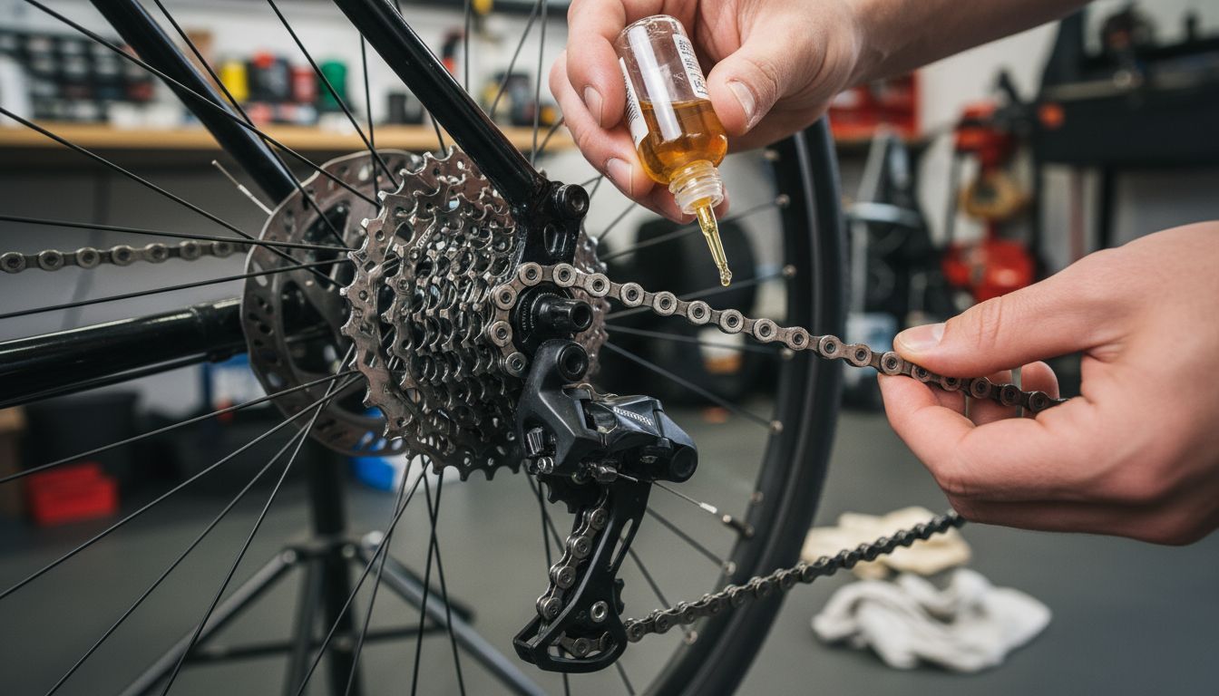 Diagram illustrating chain wear and its impact on cassette cogs.